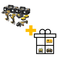 DeWALT DCK384P2T Accu Combiset 18V 5.0Ah XR Li-ion - 5035048698747 - DCK384P2T-QW - Mastertools.nl