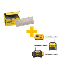 DeWALT DNBSB1632Z 16 Gauge GAL Spijkers 1.5x32mm 2500 stuks - 5902013951650 - DNBSB1632Z - Mastertools.nl