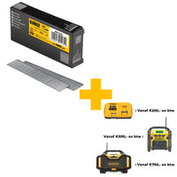 DeWALT DNBT1825GZ 18 Gauge GAL Spijkers 1.25x25mm 5000 stuks - 5902013951810 - DNBT1825GZ - Mastertools.nl