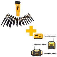 DeWALT DT99550 XR Reciprozaagblad 13 stuks - 5035048542101 - DT99550-QZ - Mastertools.nl