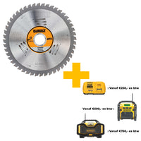 DeWALT Cirkelzaagblad voor Aluminium | Ø 216mm Asgat 30mm 48T - DT1914-QZ - 5035048093320 - DT1914-QZ - Mastertools.nl