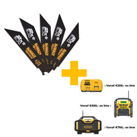 DeWALT DT2407L Reciprozaagblad Toughcoat 2x BIM 152x4.2mm 5st - 5035048088593 - DT2407L-QZ - Mastertools.nl