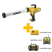 DeWALT DCE580N Accu Kitspuit 18V Basic Body + Worstenhouder - 5035048642177 - DCE580N-XJ - Mastertools.nl