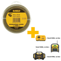 DeWALT DT20650 Grastrimmerdraad 2mm x 15.2m - 5035048537299 - DT20650-QZ - Mastertools.nl