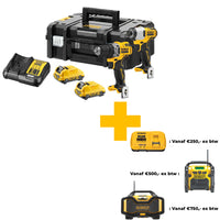 DeWALT DCK2110L2T Accu Combiset 10.8V 3.0AH XR Li-ion DCD710 + DCF815 in TSTAK - 5035048713259 - DCK2110L2T-QW - Mastertools.nl