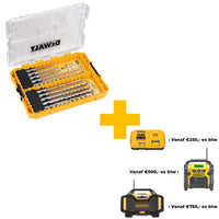 DeWALT DT70753 10-delige Borenset SDS Plus EXTREME2 in Tough Case - 5054905247058 - DT70753-QZ - Mastertools.nl