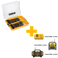 DeWALT DT70751 9-delige Speedboren in Tough Case - 5054905247034 - DT70751-QZ - Mastertools.nl