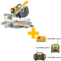 DeWALT DWS727 Afkortzaag met XPS - 5035048707159 - DWS727-QS - Mastertools.nl