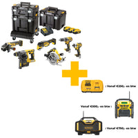 DeWALT DCK685P3T Accu Combiset 18V 5.0Ah XR Li-Ion - 5035048726525 - DCK685P3T-QW - Mastertools.nl