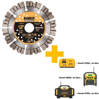 DeWALT DT90294 Diamantschijf Universeel 125mm - 5054905249960 - DT90294-QZ - Mastertools.nl