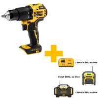 DeWALT DCD709N Compacte accu klop-/schroefboormachine 18V XR Basic Body - 5035048737552 - DCD709N-XJ - Mastertools.nl