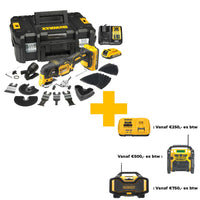 DeWALT DCS356D2 Accu Multitool 18V 2,0Ah Li-ion in TSTAK - 5035048441015 - DCS356D2-QW - Mastertools.nl