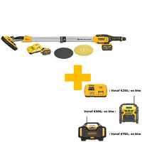 DeWALT DCE800T2 Accu Langnek Schuurmachine 18V 6,0Ah FlexVolt - 5035048729236 - DCE800T2-QW - Mastertools.nl