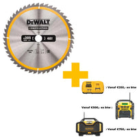 DeWALT Cirkelzaagblad voor Hout | Construction | Ø 305mm Asgat 30mm 48T - DT1959-QZ - 5035048095768 - DT1959-QZ - Mastertools.nl