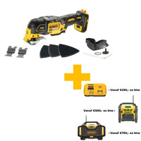 DeWALT DCS356N Accu Multitool 18V Basic Body + Accessoireset - 5035048726488 - DCS356N-XJ - Mastertools.nl