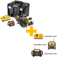 DeWALT DCS578X2 FLEXVOLT Accu Cirkelzaag 190mm 54V XR 9.0Ah in TSTAK - 5035048736340 - DCS578X2-QW - Mastertools.nl