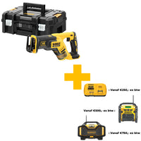 DeWALT DCS367NT Accu Reciprozaag brushless 18V Basic Body in TSTAK - 5035048656136 - DCS367NT-XJ - Mastertools.nl