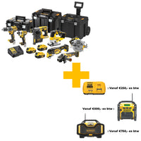 DeWALT DCK755P3T Accu Combiset 7-delig 18V 5,0Ah Li-ion - 5054905285852 - DCK755P3T-QW - Mastertools.nl