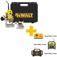 DeWALT D26204K Bovenfrees / kantenfrees 900W 8mm - 5035048315781 - D26204K-QS - Mastertools.nl