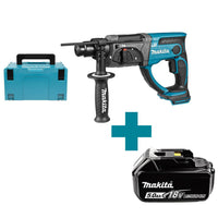 Makita DHR202ZJ Accu Combihamer SDS+ 1,9J 18V Basic Body in Mbox - 0088381658171 - DHR202ZJ - Mastertools.nl