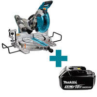 Makita DLS111ZU Accu Radiaal Afkortzaag 260mm AWS 2x18V Basic Body - 0088381851268 - DLS111ZU - Mastertools.nl