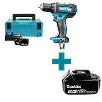 Makita DDF482RTJ Accu Schroefboormachine 18V 5.0Ah in Mbox - 0088381813648 - DDF482RTJ - Mastertools.nl