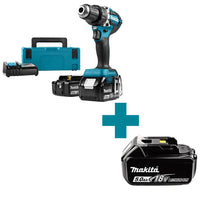 Makita DDF484RTJ Accu Schroefboormachine 18V 5.0Ah in Mbox - 0088381826433 - DDF484RTJ - Mastertools.nl