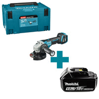 Makita DGA517ZJ Accu Haakse Slijper 125mm 18V Basic Body in Mbox - 0088381854252 - DGA517ZJ - Mastertools.nl