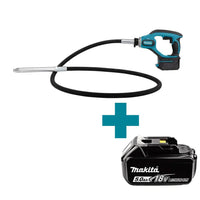 Makita DVR850Z Accu Betontrilnaald 25x2400mm 18V Basic Body - 0088381677189 - DVR850Z - Mastertools.nl