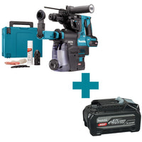 Makita HR004GZ02 Accu Combihamer SDS+ met Snelwisselboorkop 2,8J incl. Stofafzuiging XGT 40V Max Basic Body in Mbox - 0088381893121 - HR004GZ02 - Mastertools.nl