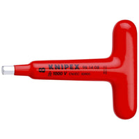 Knipex 98 14 08 T-greep 120mm inbus 8mm VDE - 4003773020455 - 98 14 08 - Mastertools.nl