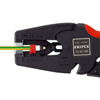 Knipex 12 42 195 Afstriptang automatisch 003-10mm² - 4003773054580 - 12 42 195 - Mastertools.nl