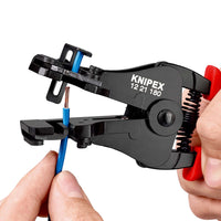 Knipex 12 21 180 Afstriptang automatisch t/m 60mm - 4003773000815 - 12 21 180 - Mastertools.nl