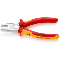 Knipex 03 06 200 Combitang Verchroomd Comfort VDE 200mm - 4003773033776 - 03 06 200 - Mastertools.nl