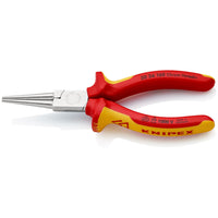 Knipex 30 36 160 Langbektang Verchroomd Ronde Bek 160mm VDE - 4003773002123 - 30 36 160 - Mastertools.nl