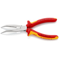 Knipex 26 26 200 Telefoontang 45° + Zijsnijder 200mm VDE - 4003773022855 - 26 26 200 - Mastertools.nl