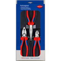 Knipex 00 20 11 Montagetangenset - 3 delig - 4003773012405 - 00 20 11 - Mastertools.nl