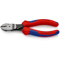 Knipex 74 12 160 Kracht-Zijsnijtang met veer 160mm - 4003773065111 - 74 12 160 - Mastertools.nl