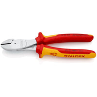 Knipex 74 06 200 Kracht-Zijsnijtang comfort 200mm VDE - 4003773033820 - 74 06 200 - Mastertools.nl