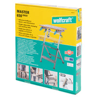 Wolfcraft MASTER 650 ERGO Werkbank met Bankschroef - 6870000 - 4006885687004 - 6870000 - Mastertools.nl