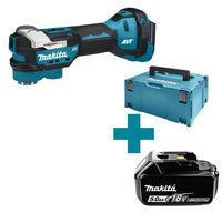 Makita DTM52ZJ Accu Multitool 18V Basic Body in Mbox - 0088381741323 - DTM52ZJ - Mastertools.nl