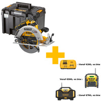 DeWALT DCS573NT FLEXVOLT Advantage Accu Cirkelzaag 190mm 18V XR Basic Body in TSTAK - 5035048739532 - DCS573NT-XJ - Mastertools.nl