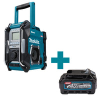 Makita MR002GZ Accu Bouwradio FM/AM Bluetooth 12V - 230V Basic Body - 0088381739047 - MR002GZ - Mastertools.nl