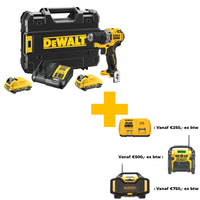 DeWALT DCD701D2 Compacte Accu Schroefboormachine 12V XR 2.0Ah in TSTAK - 5035048709832 - DCD701D2-QW - Mastertools.nl