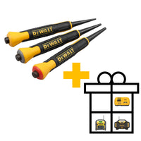 DeWALT DWHT0-58018 Drevelset 3-delig 0.8 / 1.6 / 2.4 mm - 3253560580186 - DWHT0-58018 - Mastertools.nl