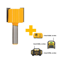 DeWALT DT90012 Freesbit Groeffrees S 8mm 25x20mm - 5035048538593 - DT90012-QZ - Mastertools.nl