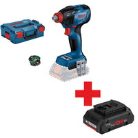 Bosch Professional GDX 18V-210 C Accu slagschroevendraaier / slagmoersleutel 210Nm Bluetooth 18V Basic Body in L-Boxx - 06019J0201 - 4059952587721 - 06019J0201 - Mastertools.nl