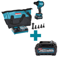 Makita AS001GA101 Accu Blaas- en Zuigmachine XGT 40V Max 2.0Ah in Tas - 0088381755436 - AS001GA101 - Mastertools.nl