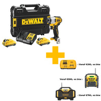 DeWALT DCF801D2 Accu slagschroevendraaier 163Nm 12V XR 2.0Ah in TSTAK - 5035048709979 - DCF801D2-QW - Mastertools.nl