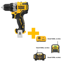 DeWALT DCD701N Compacte Accu Schroefboormachine 12V XR Basic Body - 5035048713075 - DCD701N-XJ - Mastertools.nl